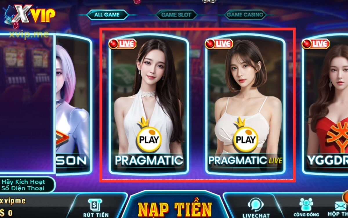 Chia sẻ sơ lược về sảnh casino live chất lượng của Xvip