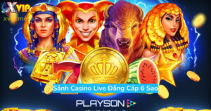 Sảnh Casino Playson tại Xvip