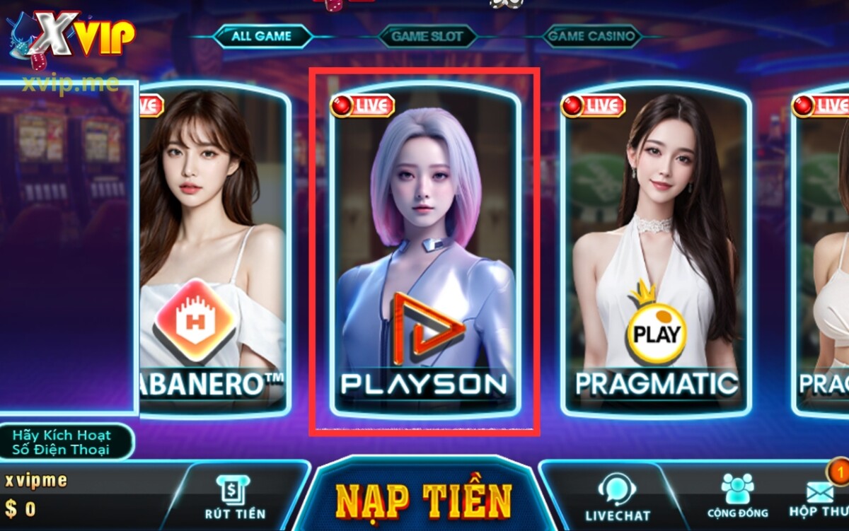 Review về sảnh casino live đẳng cấp Playson